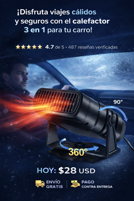 CALENTADOR Y ENFRIADOR DE AIRE PORTATIL