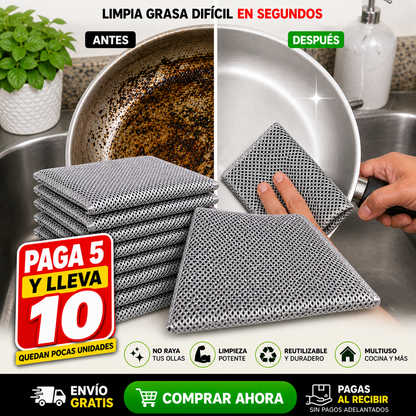 LimpiaPro™ Paño De Limpieza Multiuso 10X5